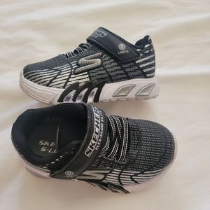 Sketchers Light Up Flex Glow Elite Toddler Shoes